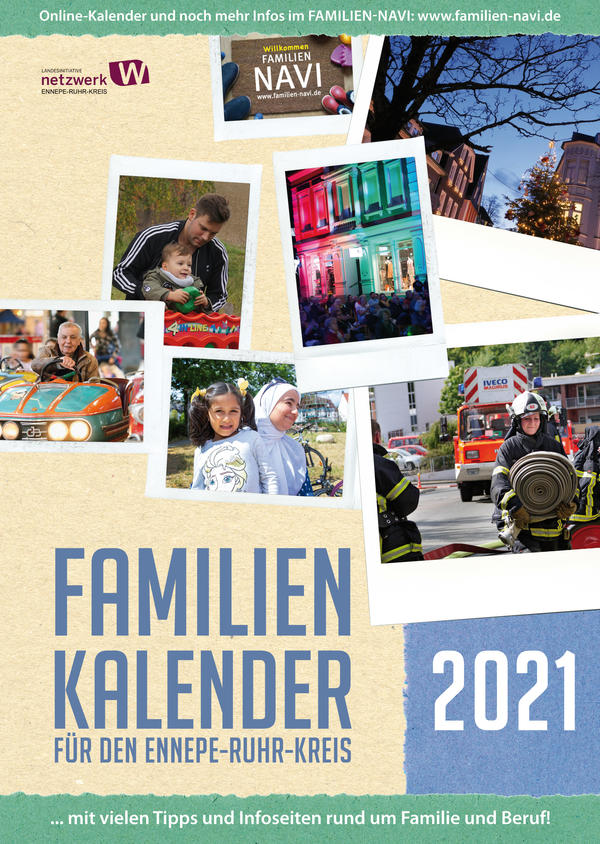 Familienkalender für den Ennepe-Ruhr-Kreis 2021