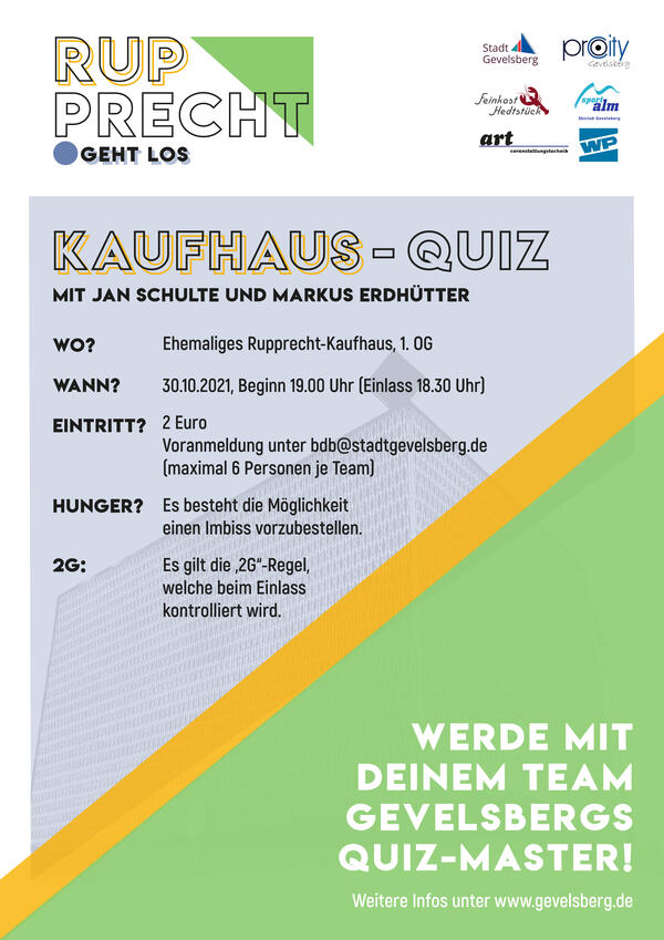 Kaufhaus-Quiz in Gevelsberg