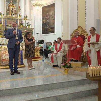Heilige Messe im Rahmen der feierlichen Prozession