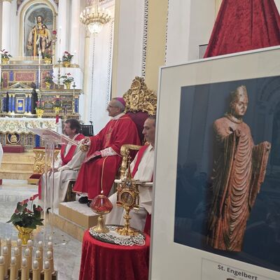 Heilige Messe im Rahmen der feierlichen Prozession