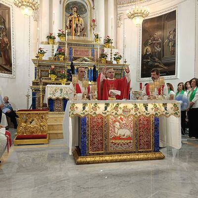 Heilige Messe im Rahmen der feierlichen Prozession